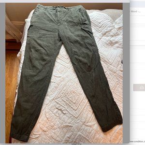 James Perse Slub Linen Cargo Pant size 32